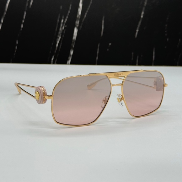 NEW VE2269 1002/7E VERSACE MOD 2269 1002/7E UNISEX SUNGLASSES VE2269 10027E main image 8